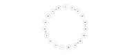 Circle Layout Isolated Nodes with Green Straight Links