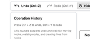 Graph Undo/Redo History